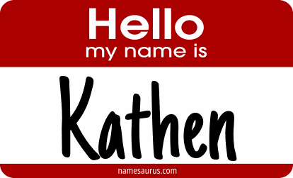 Hello my name is Kathen png download