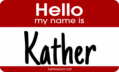 Hello my name is Kather png download