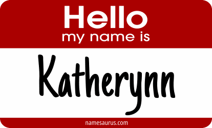 Hello my name is Katherynn png download