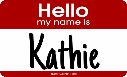 Hello my name is Kathie png download