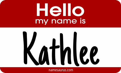 Hello my name is Kathlee png download