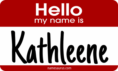 Hello my name is Kathleene png download