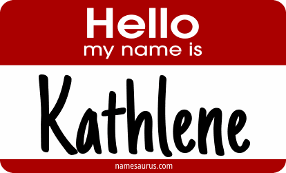 Hello my name is Kathlene png download