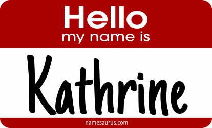 Hello my name is Kathrine png download