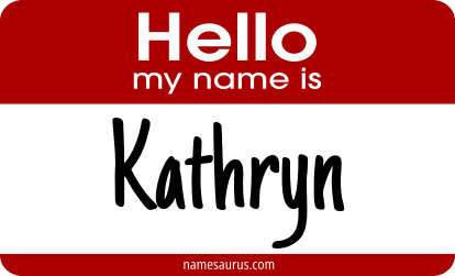 Hello my name is Kathryn png download