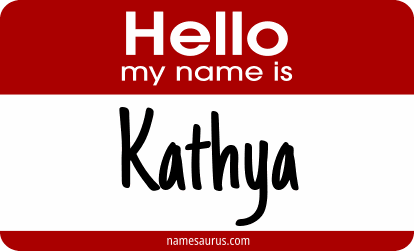 Hello my name is Kathya png download