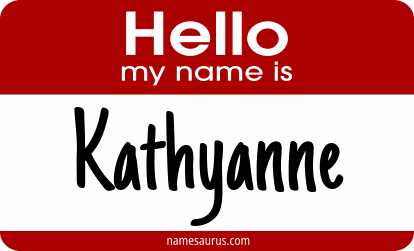 Hello my name is Kathyanne png download