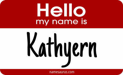 Hello my name is Kathyern png download
