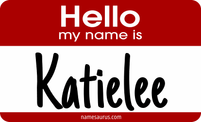 Hello my name is Katielee png download