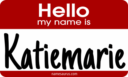 Hello my name is Katiemarie png download