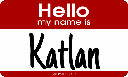 Hello my name is Katlan png download