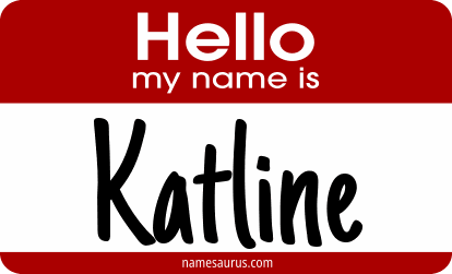 Hello my name is Katline png download