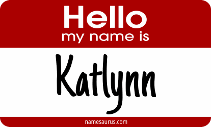 Hello my name is Katlynn png download