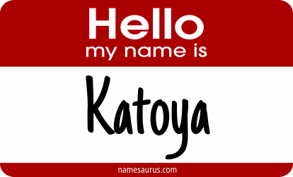Hello my name is Katoya png download