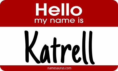 Hello my name is Katrell png download