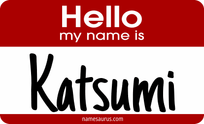 Hello my name is Katsumi png download