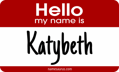 Hello my name is Katybeth png download