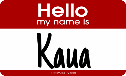 Hello my name is Kaua png download
