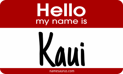Hello my name is Kaui png download