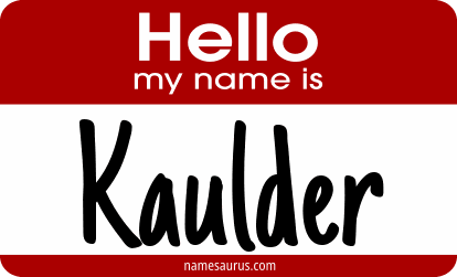 Hello my name is Kaulder png download