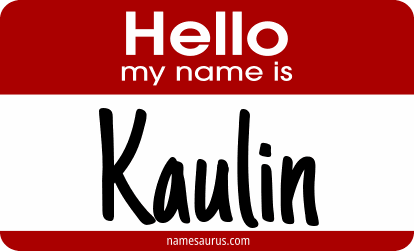 Hello my name is Kaulin png download