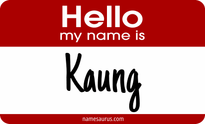 Hello my name is Kaung png download
