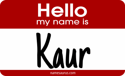 Hello my name is Kaur png download