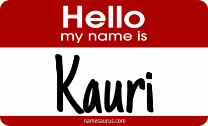 Hello my name is Kauri png download