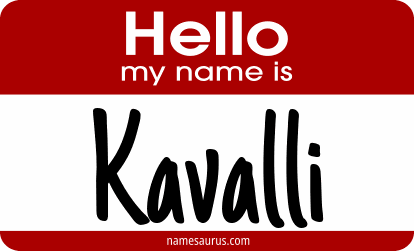 Hello my name is Kavalli png download