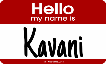 Hello my name is Kavani png download