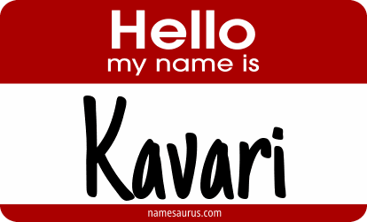 Hello my name is Kavari png download