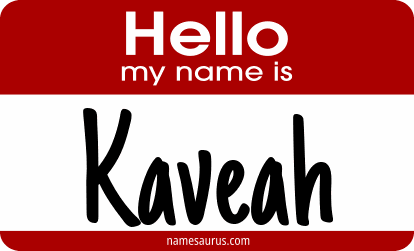 Hello my name is Kaveah png download