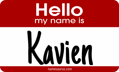 Hello my name is Kavien png download