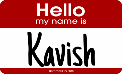 Hello my name is Kavish png download