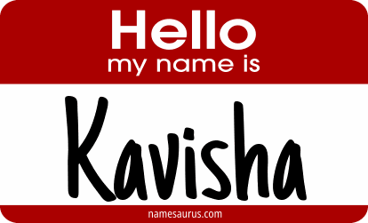 Hello my name is Kavisha png download