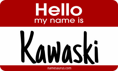 Hello my name is Kawaski png download