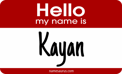 Hello my name is Kayan png download