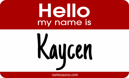 Hello my name is Kaycen png download