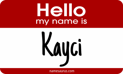 Hello my name is Kayci png download