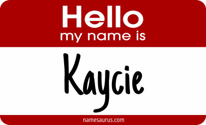 Hello my name is Kaycie png download