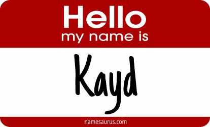 Hello my name is Kayd png download