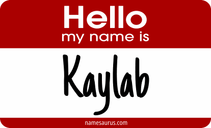 Hello my name is Kaylab png download