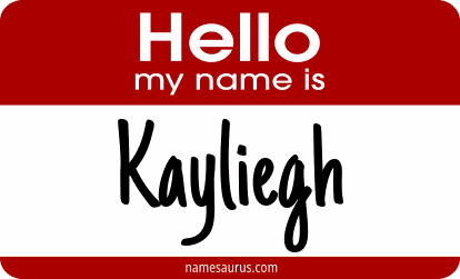 Hello my name is Kayliegh png download