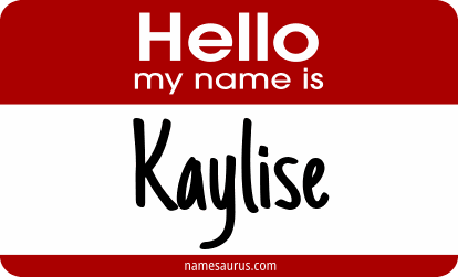 Hello my name is Kaylise png download