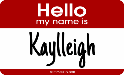 Hello my name is Kaylleigh png download