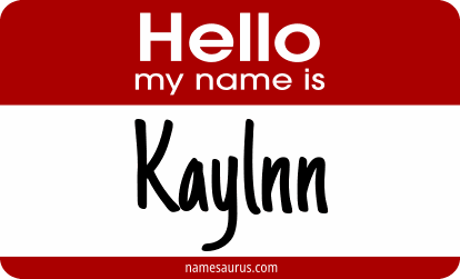 Hello my name is Kaylnn png download