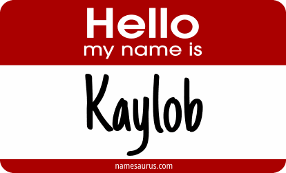 Hello my name is Kaylob png download