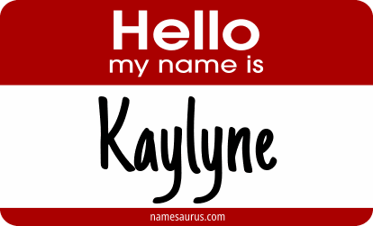 Hello my name is Kaylyne png download