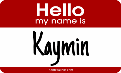Hello my name is Kaymin png download