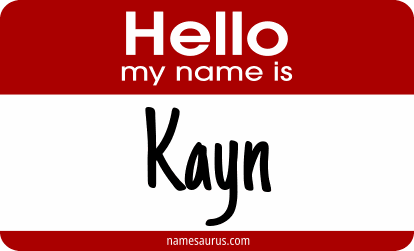 Hello my name is Kayn png download